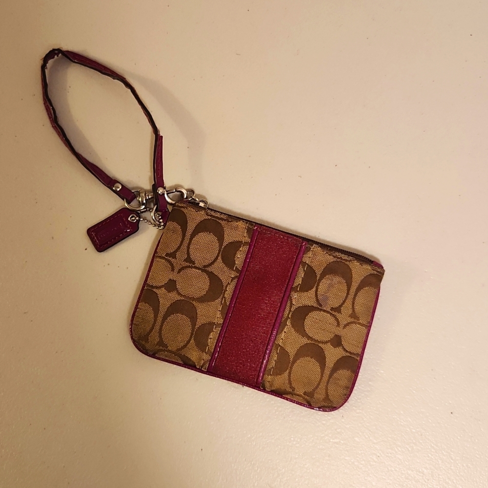 Coach wristlet
